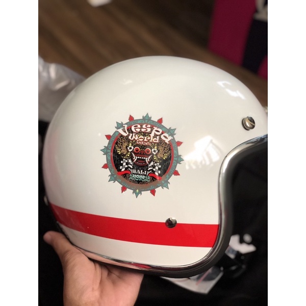 Helm Vespa world Days Limited edition VWD Bali 2022 original Baru size XL