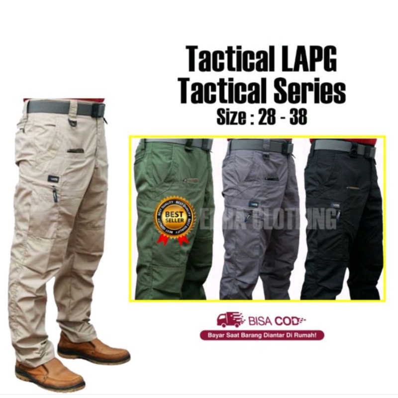 CELANA TACTICAL LAPG LA POLICE GEAR CELANA CARGO CELANA OUTDOOR CELANA PANJANG PRIA CELANA LAKI LAKI