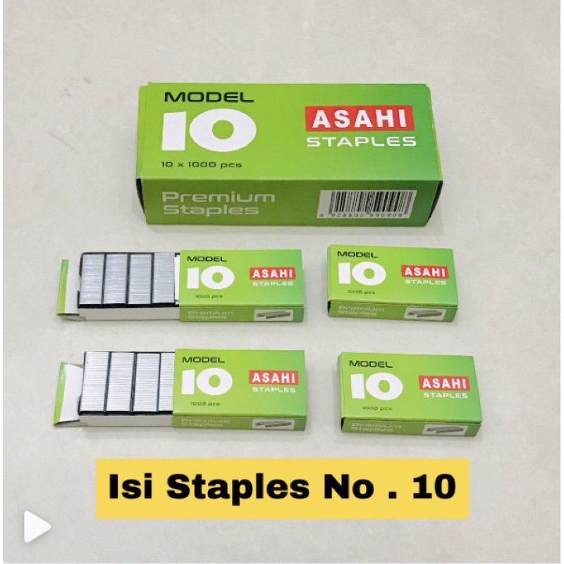 Isi Staples Asahi No 10 Kecil