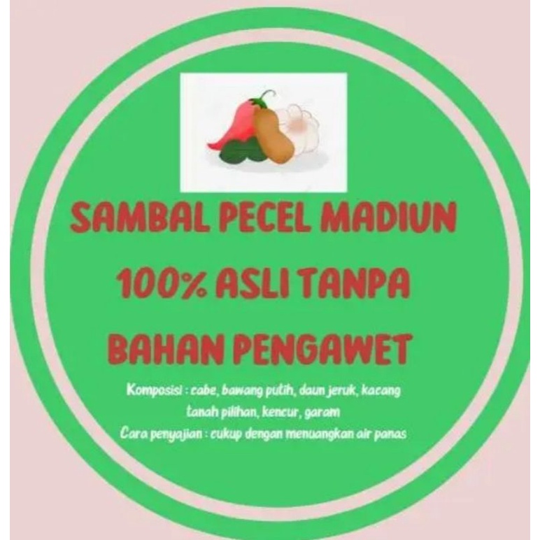 

Sambal Pecel Madiun