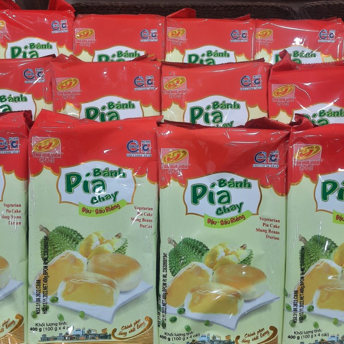 

Ragg Pia Durian Banh Chay Asli Vietnam