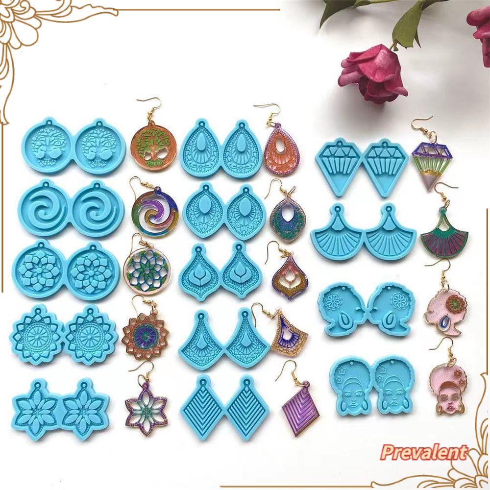 Preva Anting Cetakan Anting Cetakan Kalung Liontin Perhiasan Casting Mold