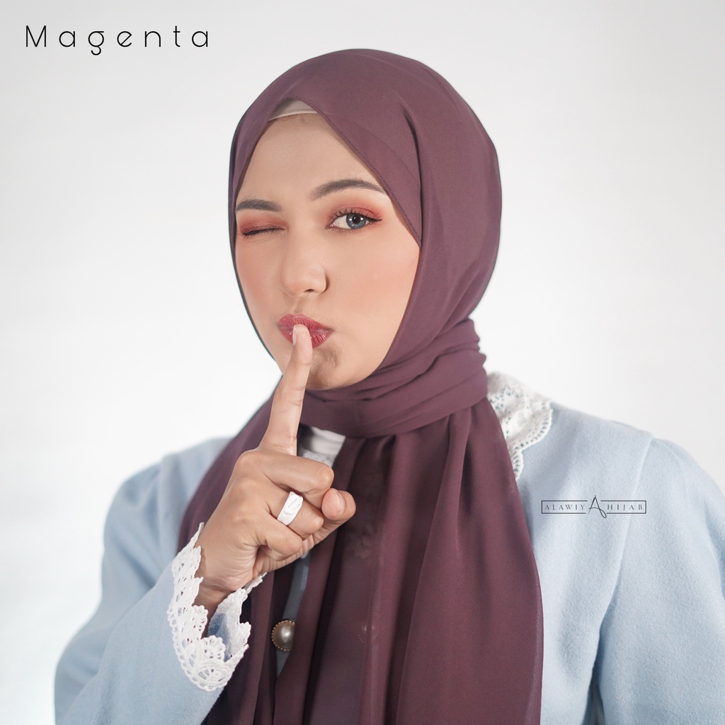 Alawiyahijab - Pashmina Exclusive (185cmX75cm) Ceruty Babydoll Premium