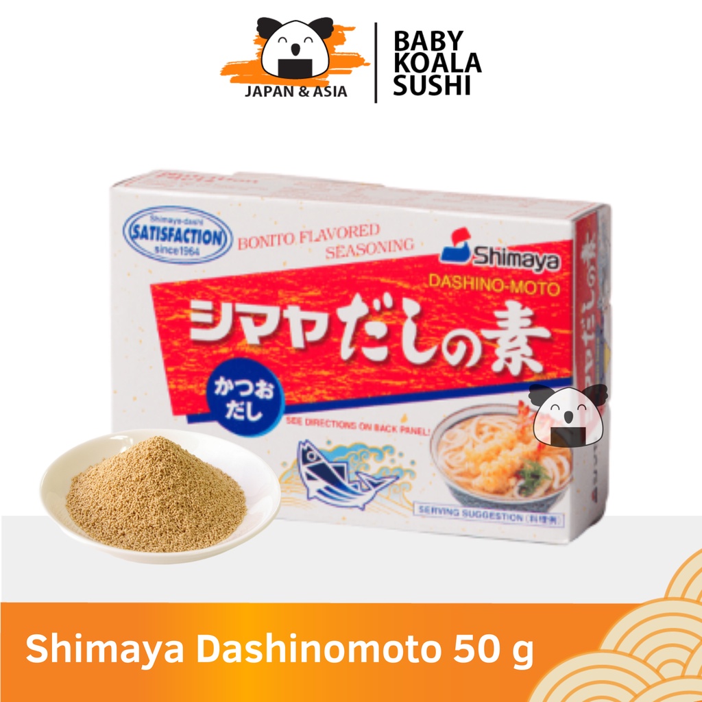 

SHIMAYA DASHI NO MOTO Katsuodashi Kaldu Ikan 50 g │ Bukan Marutomo Hondashi