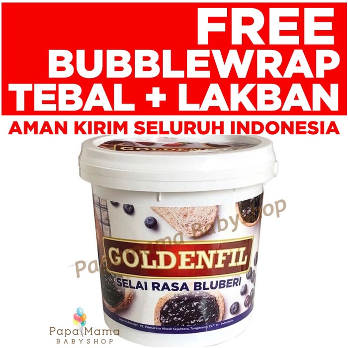 

KHUSUS GOJEK - GOLDENFIL CHOCO CRUNCHY GOLDENFIL 1KG CRUNCHY - Selai Bluberry