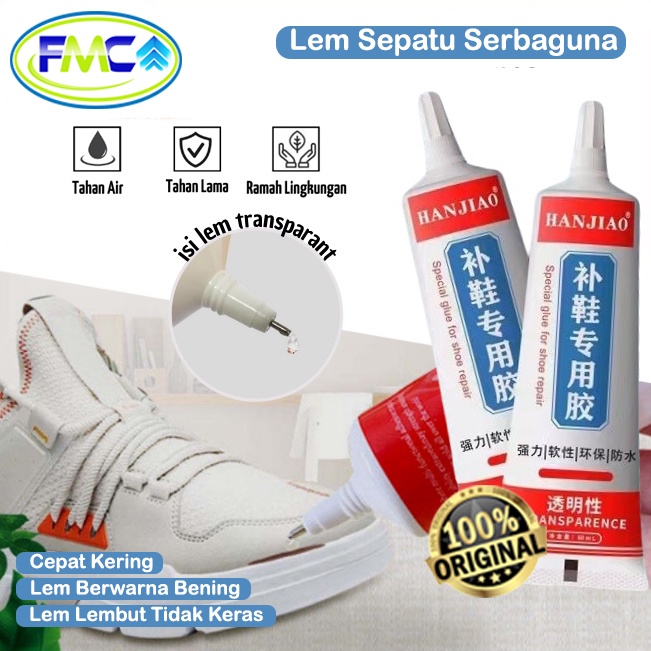 Lem Sepatu Super Kuat Original Lem Sepatu Tahan Air Lem Sepatu Ori Pabrik Tidak Keras Lem Bening Lembut Lem sepatu Tanpa Bekas Dan Tidak Bau Lem Sandal Sepatu Karet Kain Murah Kuat