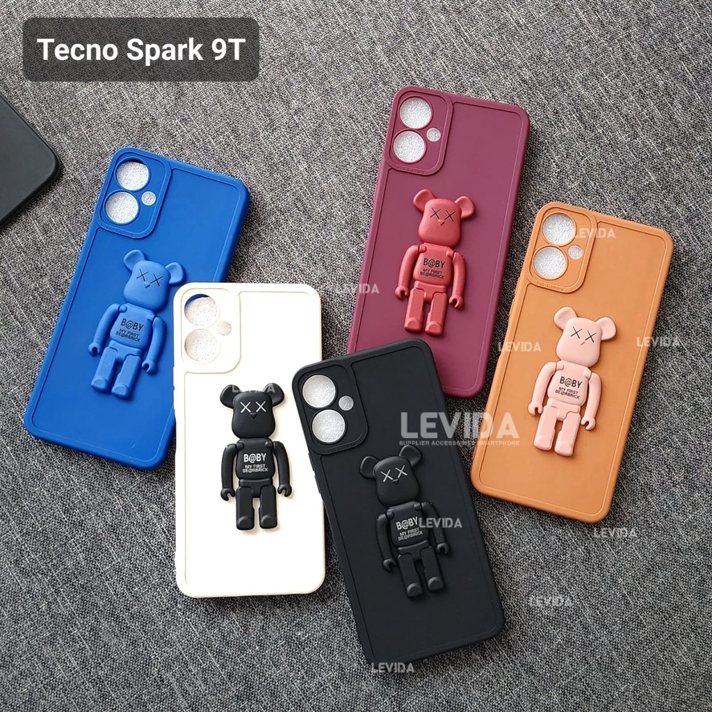 Tecno Spark 9T Tecno Spark 5 Pro Case Pro Camera Softcase Ringstand KW01 Case Tecno Spark 9T Tecno S