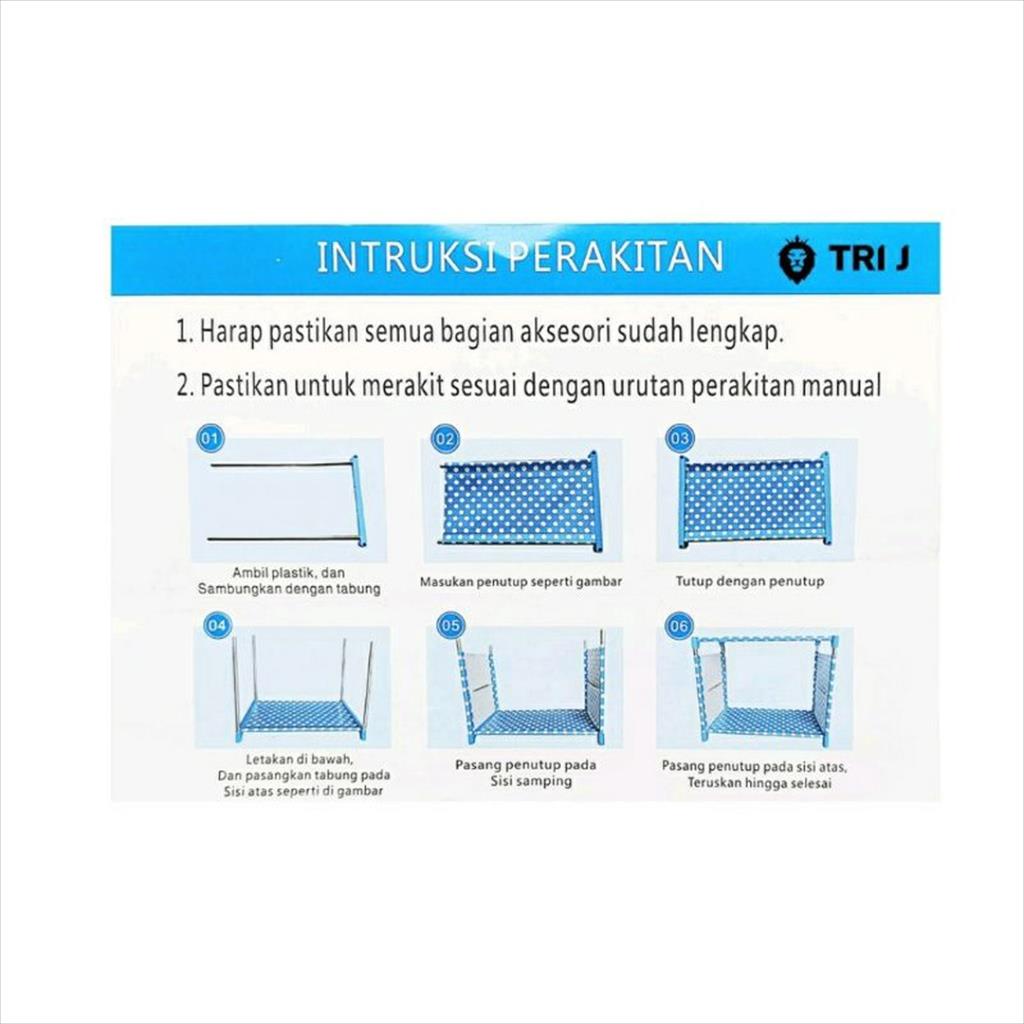MJS 972. Rak buku 5 tingkat 4 susun portable lemari penyimpanan baju sepatu Rak Buku Serbaguna 5 Susun 4 Ruang Portable Lemari Multifungsi