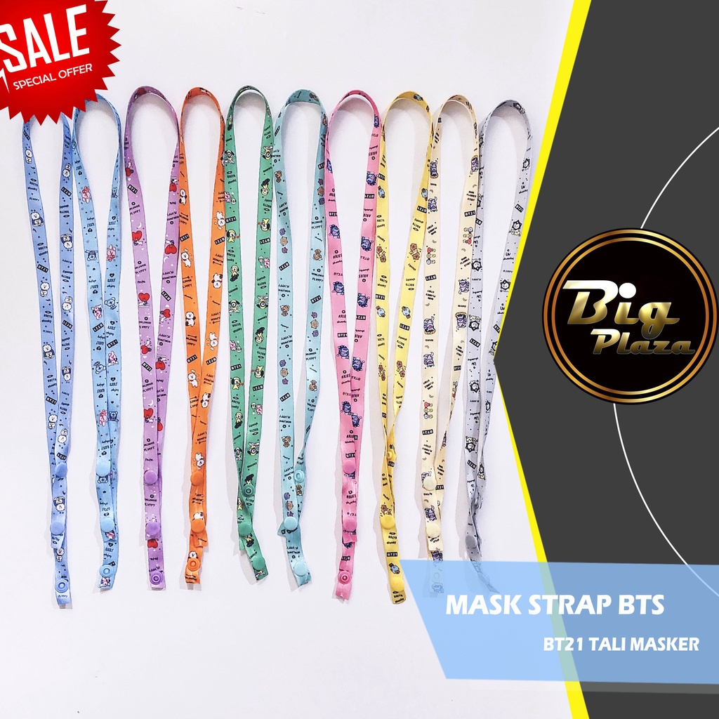 MASK STRAP BTS - BT21 TALI MASKER