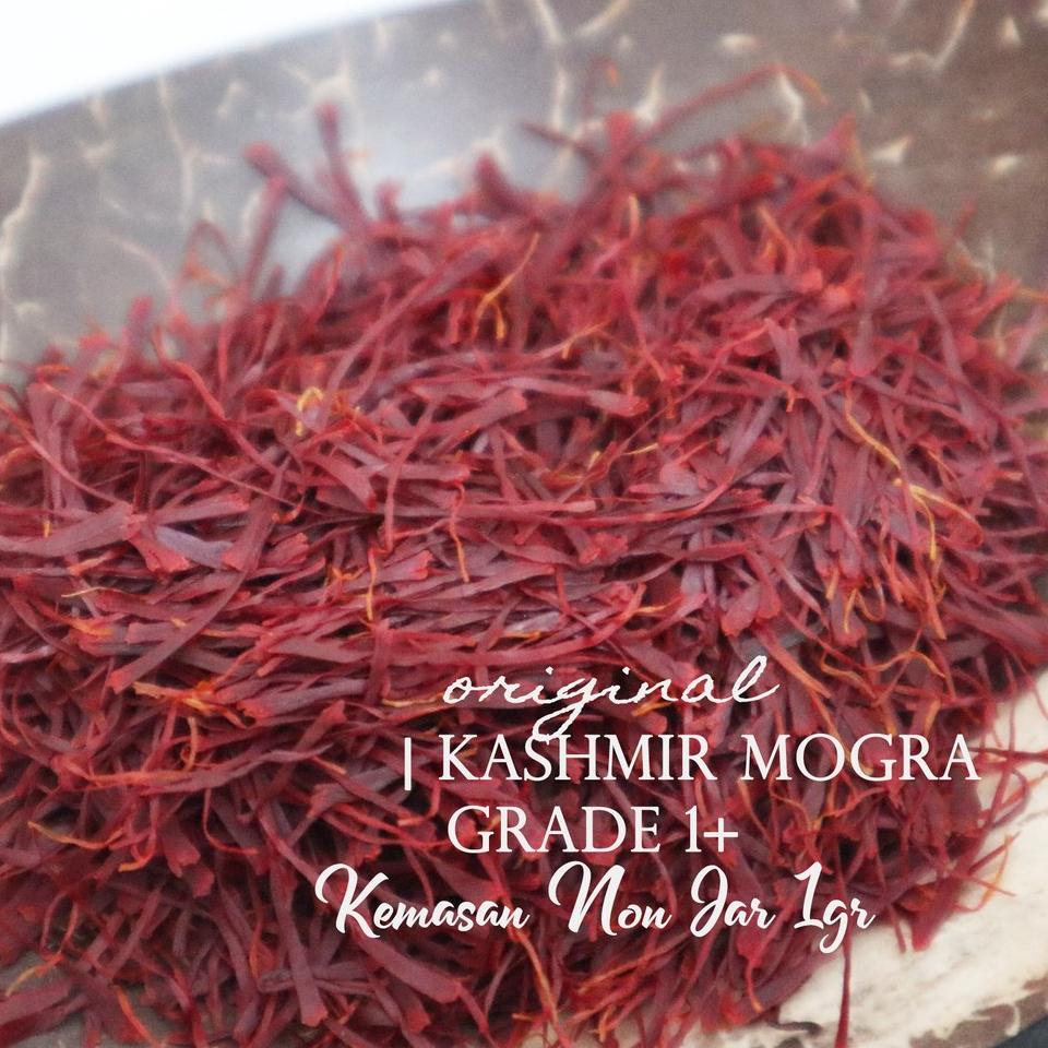 

TERMURAH Saffron Kashmir 1gr Grade Mogra 1 Premium Ori TANPA JAR ✧ 876