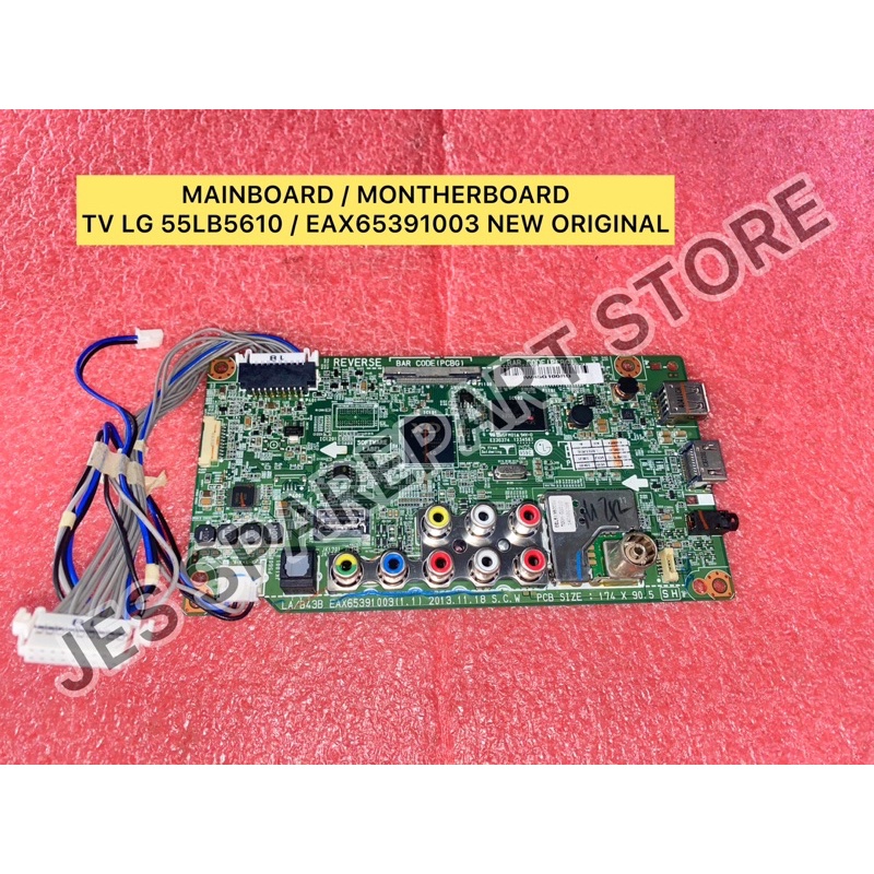 MAINBOARD / MONTHERBOARD TV LG 55LB5610 / EAX65391003 NEW ORIGINAL