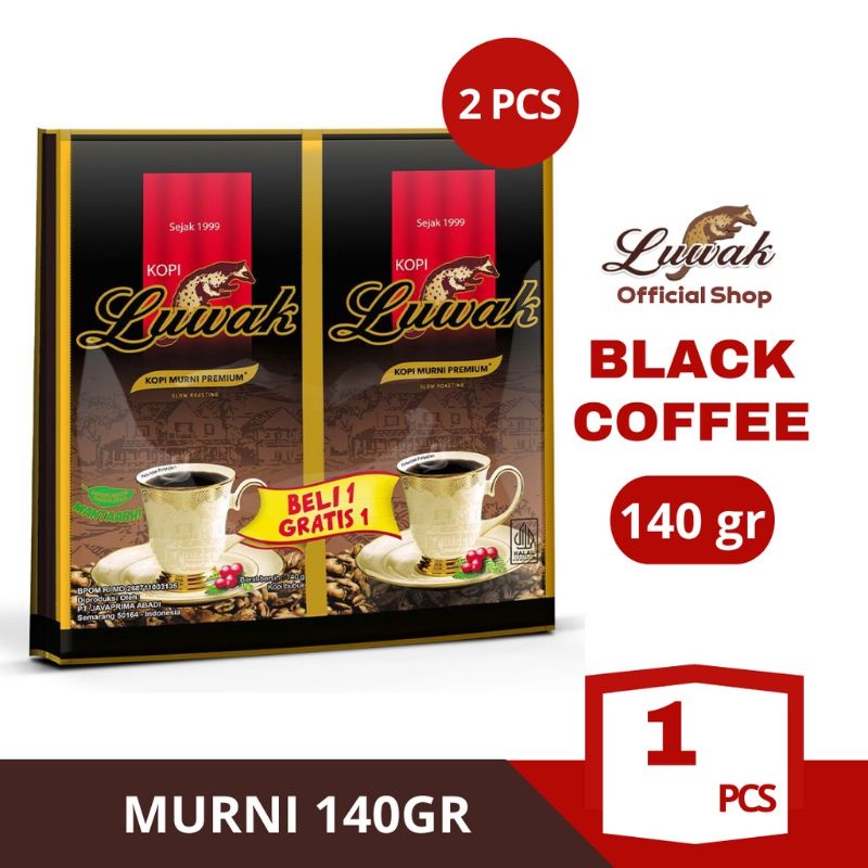 

LUWAK Black Coffee BUY 1 GET 1 FREE