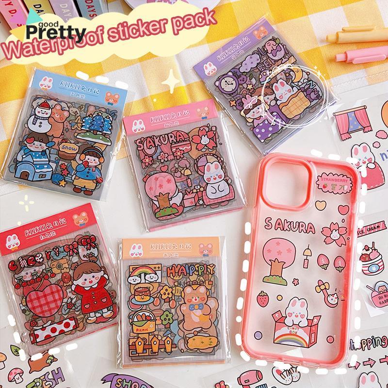 20pcs Stiker Kartun Lucu Untuk Dekorasi Notebook DIY Sticker Stationady - PD