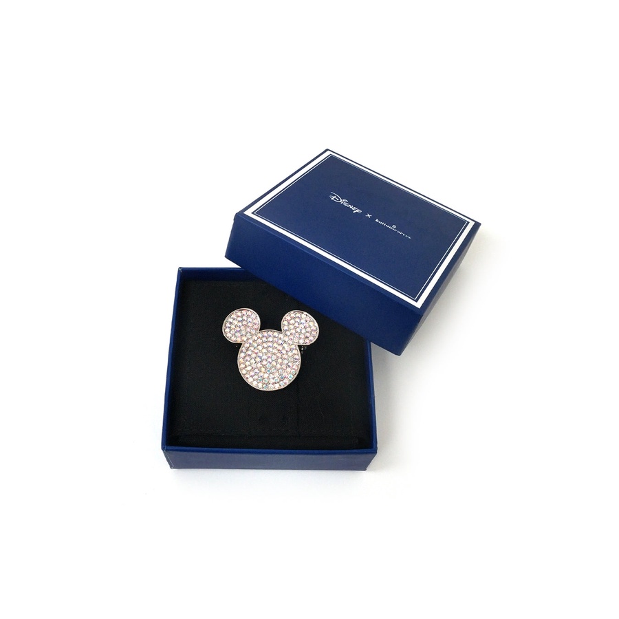 ButtonScarves Disney Brooch Silver