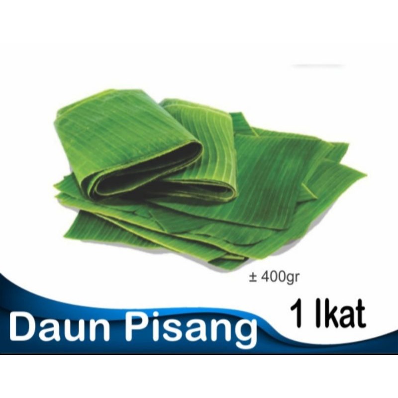 

Daun Pisang 1 ikat(5lembar)