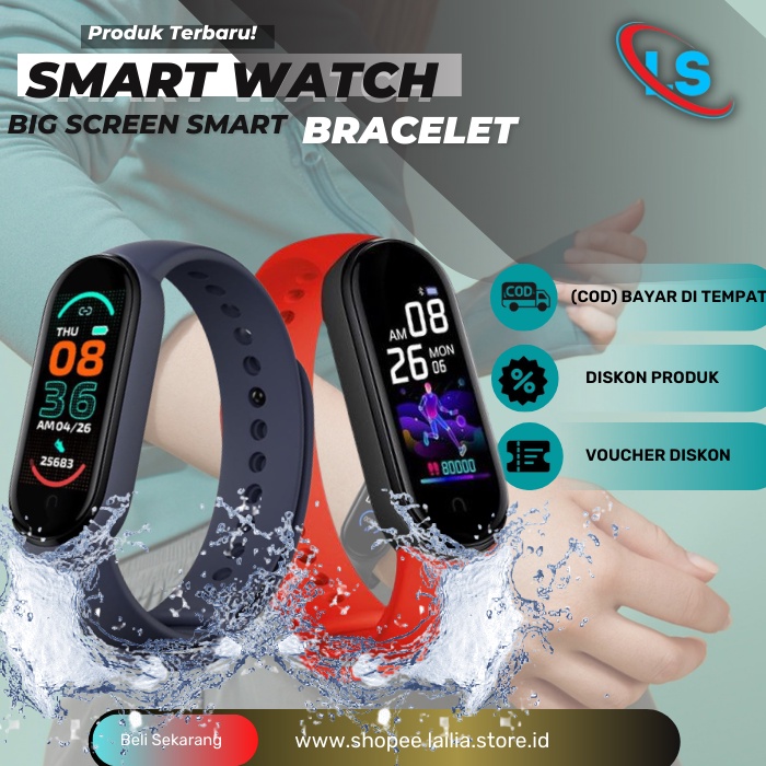 SmartWatch Smart Watch X7 Jam Tangan Pintar Sport Fitness Digital Bluetooth Layar Sentuh touch screen touchscreen Pria Wanita Anti Air Waterproof Tahan Air Dengan Pedometer Heart Rate Monitor pengukur detak jantung penghitung langkah dan kalori olahraga