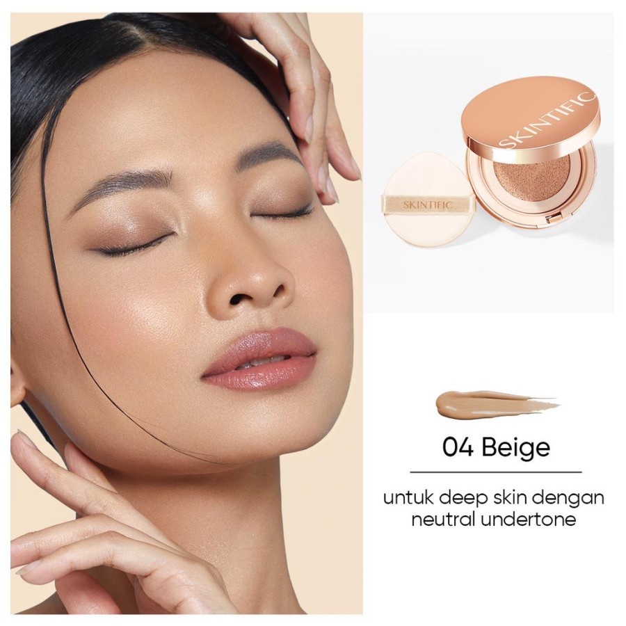 [FULL SIZE] SKINTIFIC Cover All Perfect Cushion High Coverage SPF35