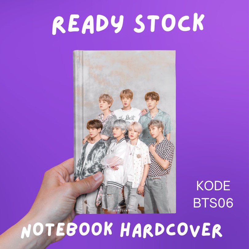 

BUKU NOTEBOOK BTS/ BUKU SEKOLAH/ BUKU CATATAN/ BUKU BTS KODE BTS06