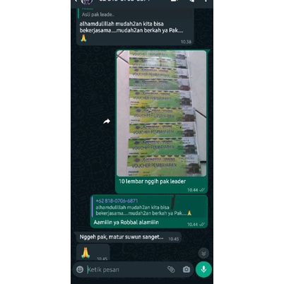 Voucer DP Umroh ARP  TANPA INVOICE