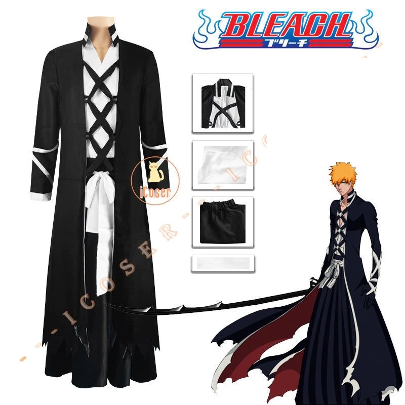 Cosplay Anime Bleach Thousand-Year Blood War Kurosaki Ichigo