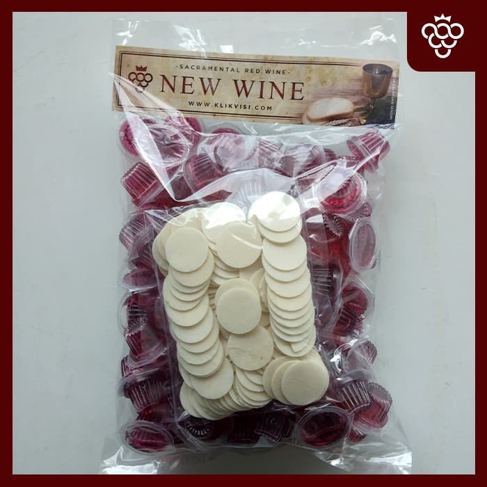 

READY-TO-DRINK-SIAP-MINUM- ANGGUR PERJAMUAN KUDUS CUP + HOSTI - ISI 100 -MINUM-SIAP-DRINK-TO-READY