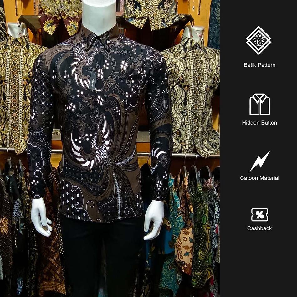 Murah Meriah Batik Pria Slimfit Kemeja Batik Pria Kemeja Batik Slimfit Pria Batik Slimfit Baju Batik