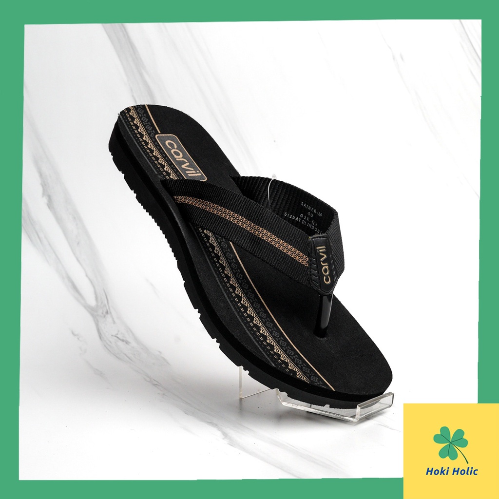 Carvil Palmer - Sandal Carvil Original Sandal Jepit Pria Terbaru dan Termurah Anti Slip dan Awet