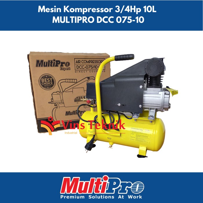 Mesin Kompresor Angin Listrik Dcc 075-10 Hs Multipro Dcc075-10Hs