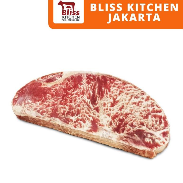 

[BAYAR DITEMPAT] Daging Sapi Kazoku Striploin Meltique / Meltik Wagyu Beef Steak 200gr