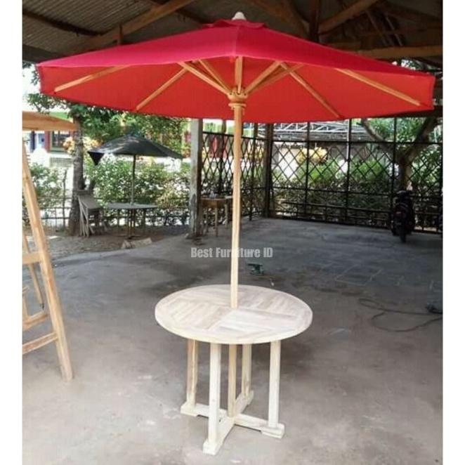 Meja Payung Taman Outdoor
