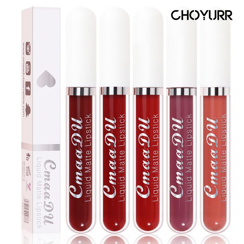 【COD】Lipstik 12 warna Liquid Matte Waterproof Long Lasting Lip Gloss Melting Matte Lip Tint Make Up / Velvet Matte Lip Cream Lipstik Soft Mist Yang Tahan Lama Import-CH