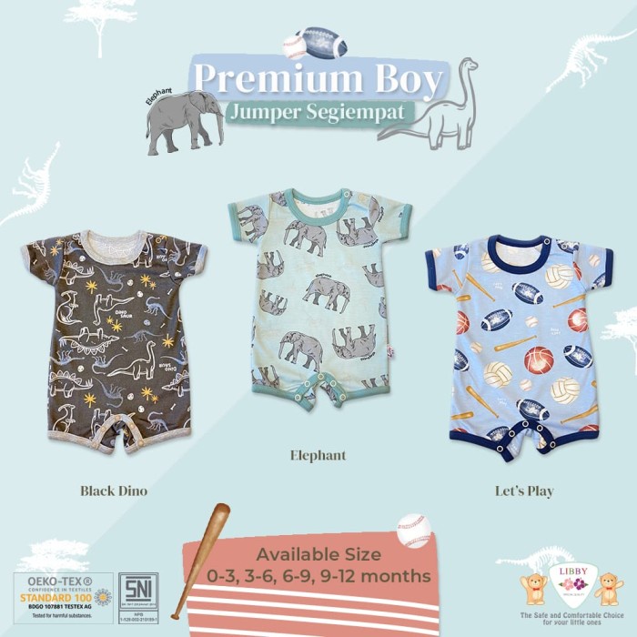 LIBBY PREMIUM JUMPER SEGIEMPAT MOTIF (1 PCS/PACK)
