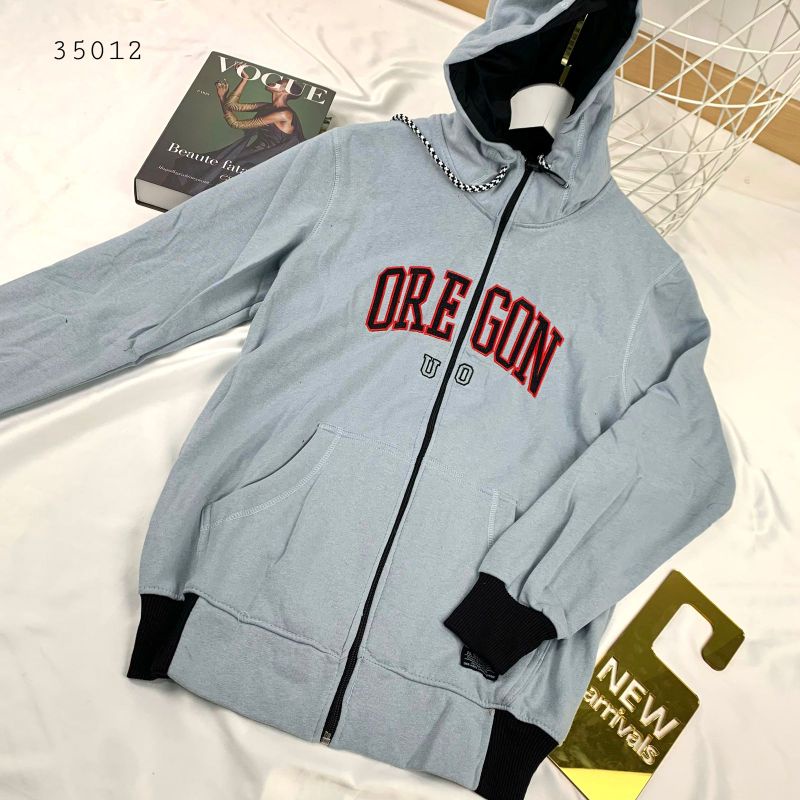 Jacket Hoodie Pria | Jacket Oregon | Hoodie Basic Cotton