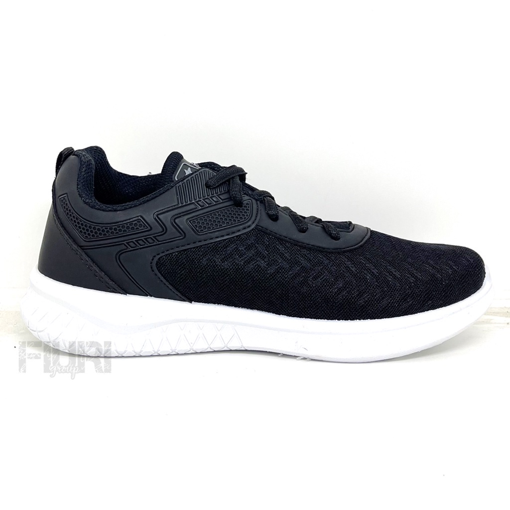 FIURI - Pro ATT Original - PA 700 HITAM PUTIH 39-43 - Sepatu Kets Pria - Sepatu Sneakers Pria - Sepatu Olahraga Sport Pria - Sepatu Casual - Sepatu Jogging Lari Fitness Gym Senam Pria - Sepatu Cowok - Sepatu Sekolah Bertali SD SMP SMA