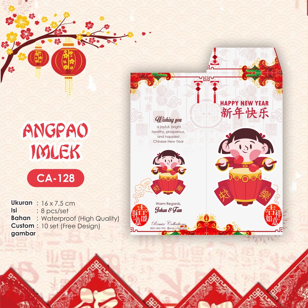 

Amplop / angpao Imlek / Sinchia / New Year custom