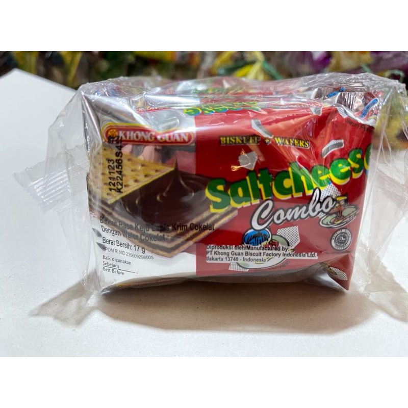 

SALTCHEESE KONG GUAN WAFER LAPIS KEJU isi 10 pcs Snack jadul