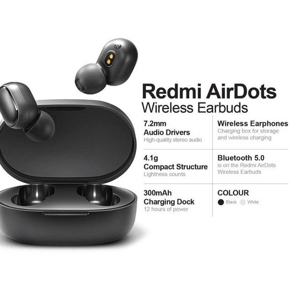 Termurah Xiaomi Redmi Airdots TWS Bluetooth Airdots Redmi Versi 5.0 Earphone