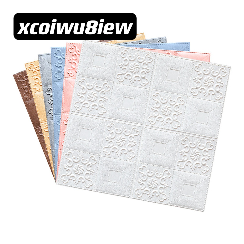 Wallpaper Dinding Foam 3D Batu Bata Walpaper Timbul Walfoam Wall Stiker Dinding Dekorasi Kamar Tidur