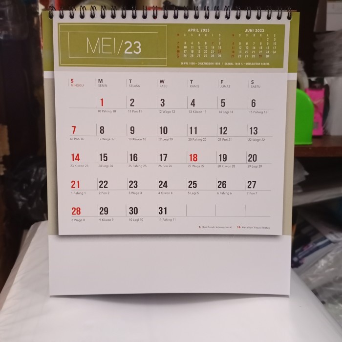 

✨NEW✨ - kalender meja executif 2023 pemandangan Indonesia