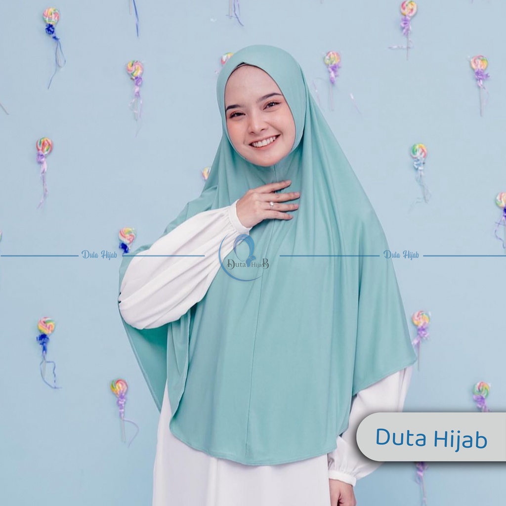 Jilbab Bergo Hamidah Nonpad Jumbo UKuran XL