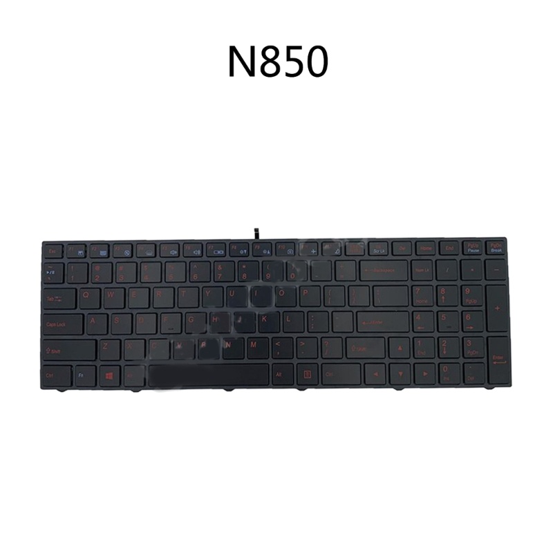 Zzz Keyboard Laptop US Dengan Backlit Untuk Clevo N950 N750 N250 N957 PA70 N650 N850