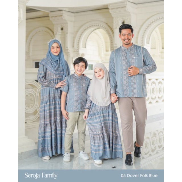 [READY]RANU KEMKO KIDS JASMINE (SEROJA FAMILY MTF 2) BY LIDIA HADIWINOTO || KOKO ANAK MOTIF || KOKO 