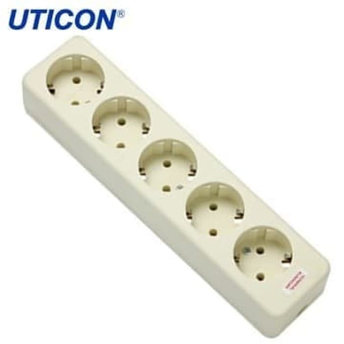 STOP KONTAK UTICON 5 LUBANG UTICON 5 LOBANG
