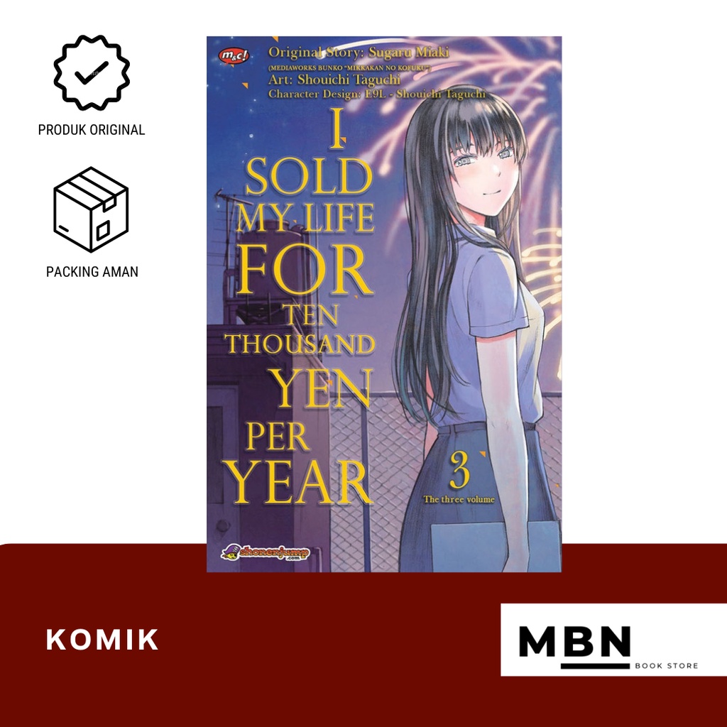 I Sold My Life For 10 Thousand Yen Per Year Jual Komik I SOLD MY LIFE FOR TEN THOUSAND YEN PER YEAR VOL 1/2/3 ori