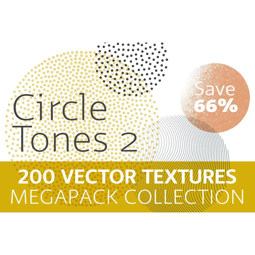 200 Vector CirclesTones Megapack II