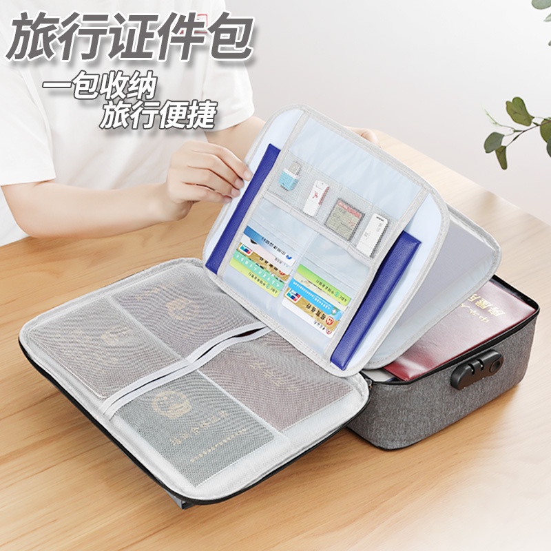 Tas Penyimpanan Dokumen Passport Multifungsi PREMIUM