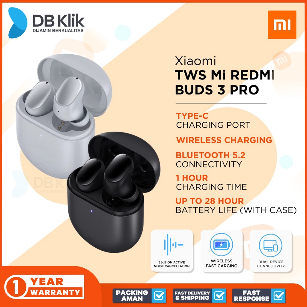 TWS Xiaomi Redmi Buds 3 PRO - Xiaomi MI Redmi Buds 3 PRO TWS Earphone