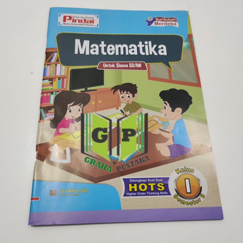 Jual LKS Matematika Kelas 1 SD Kurikulum Merdeka Pindai Semester 1 & 2 ...