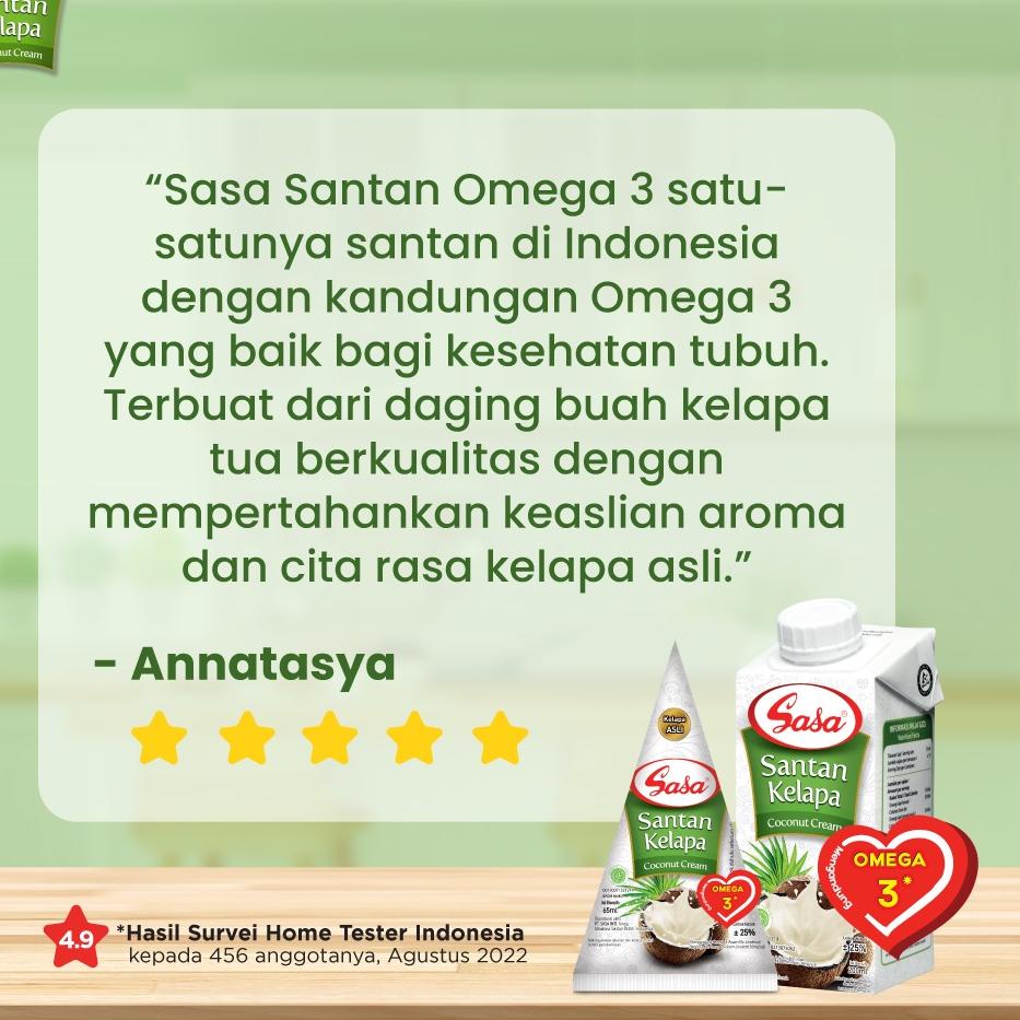 

[KODE PRODUK Q87RM3537] Sasa Santan Cair 200ml x 2 Pcs