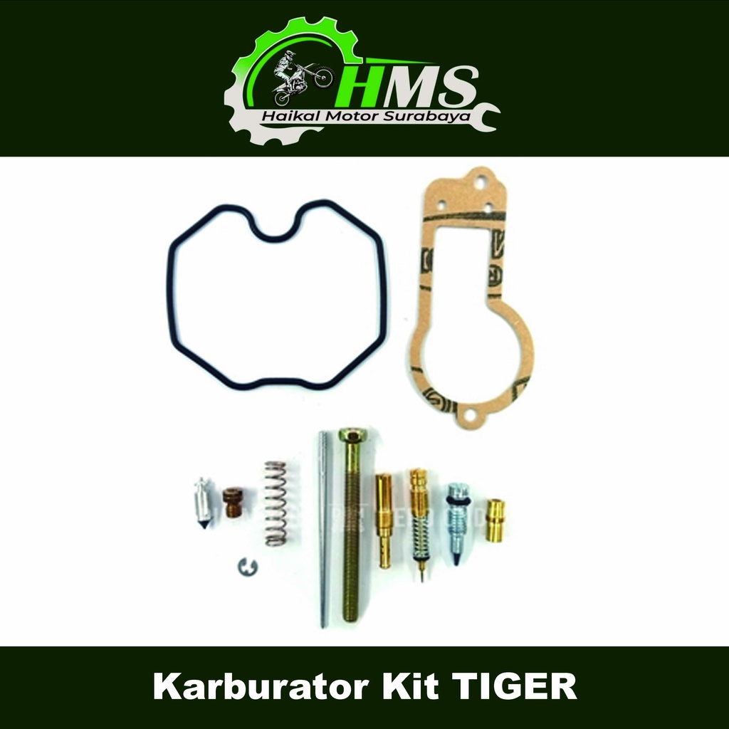 Repairkit Karburator Tiger (KAWA) Carburator Repair Kit Parkit Spuyer Karbu Assy Honda Tiger Lama